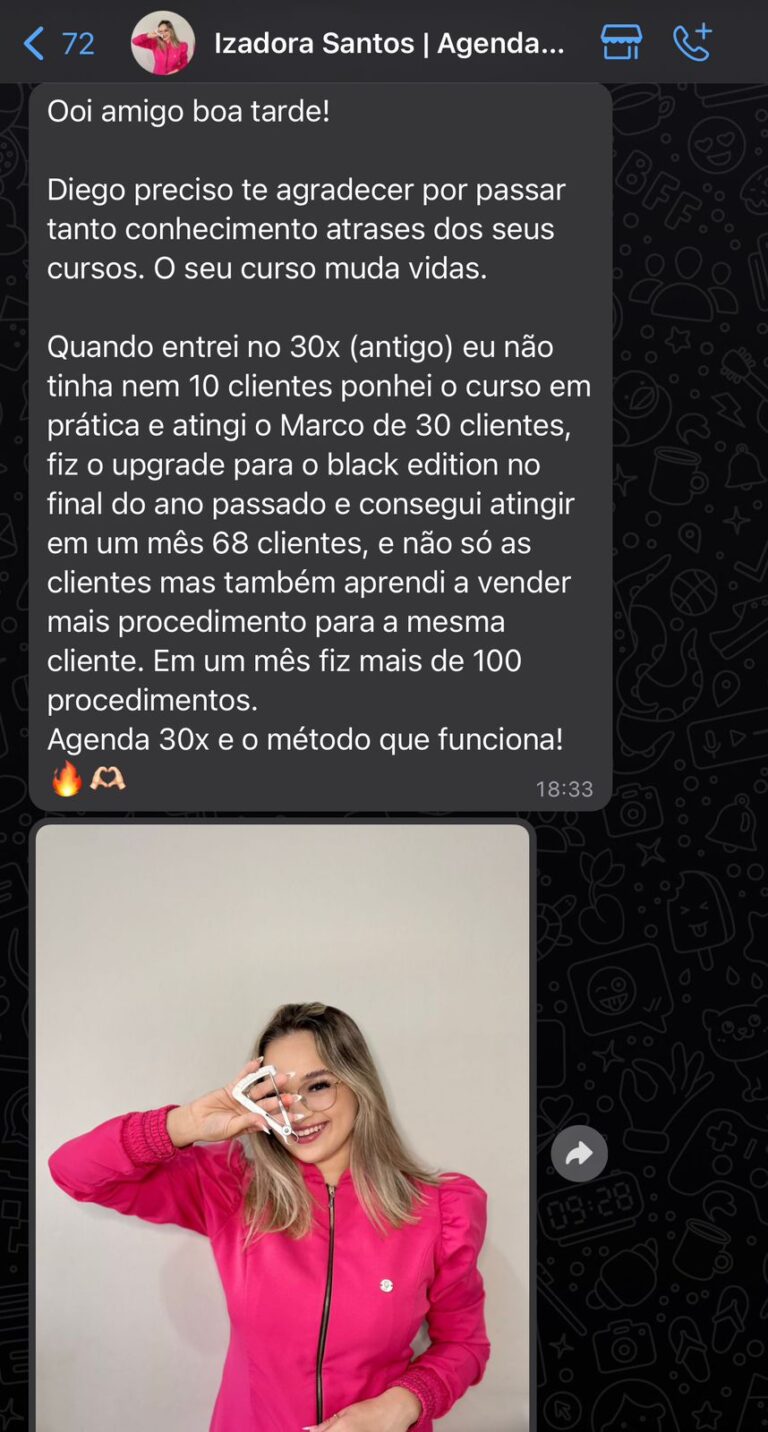 Depoimento Izadora Santos